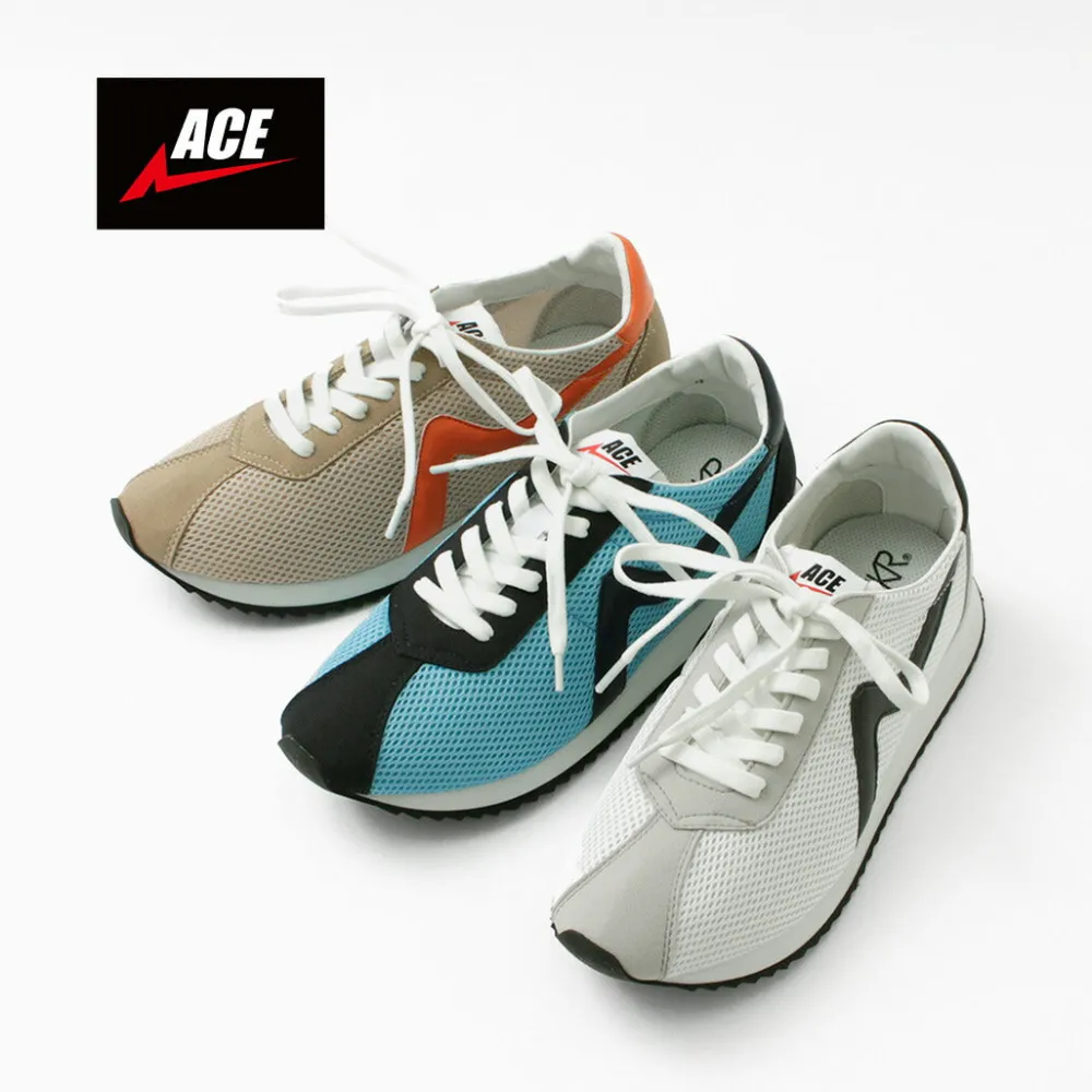 ACE SNKR Sneakers^/ Mesh Type LARRY Sneakers