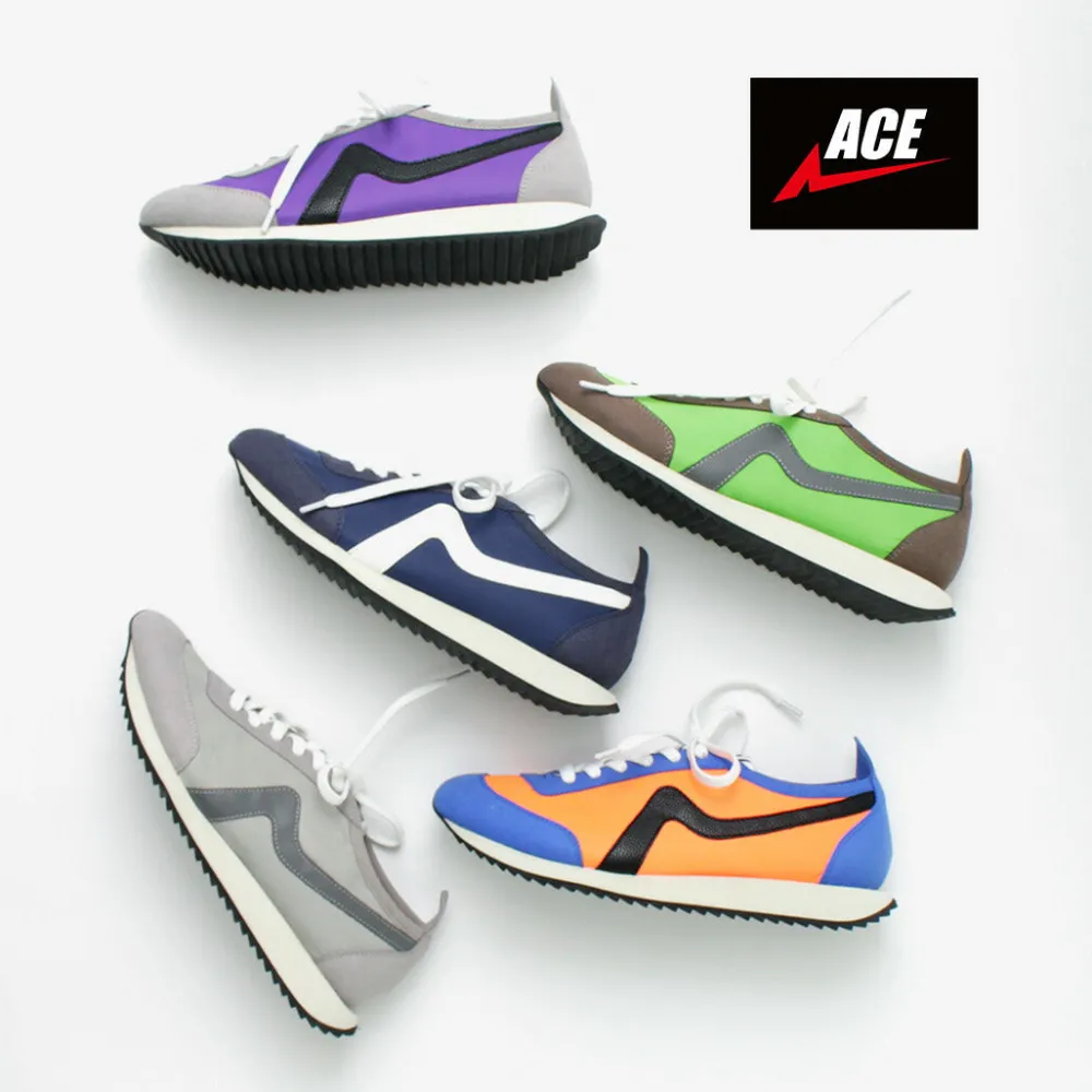ACE SNKR Sneakers^/ Nylon model Johnny A sneakers
