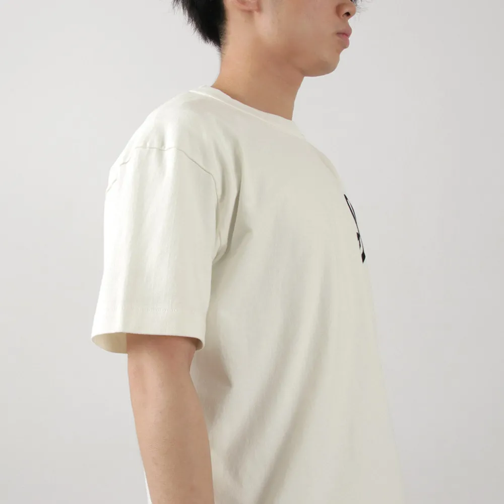 A.G.SPALDING&BROS T-Shirts^/ 14/Jersey Felt Letter Short Sleeve T-Shirt S Logo