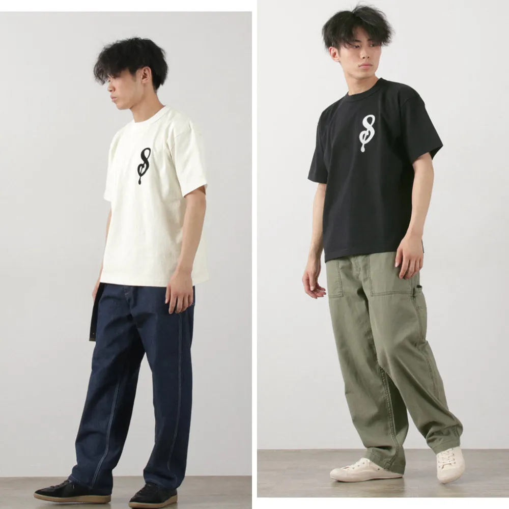 A.G.SPALDING&BROS T-Shirts^/ 14/Jersey Felt Letter Short Sleeve T-Shirt S Logo