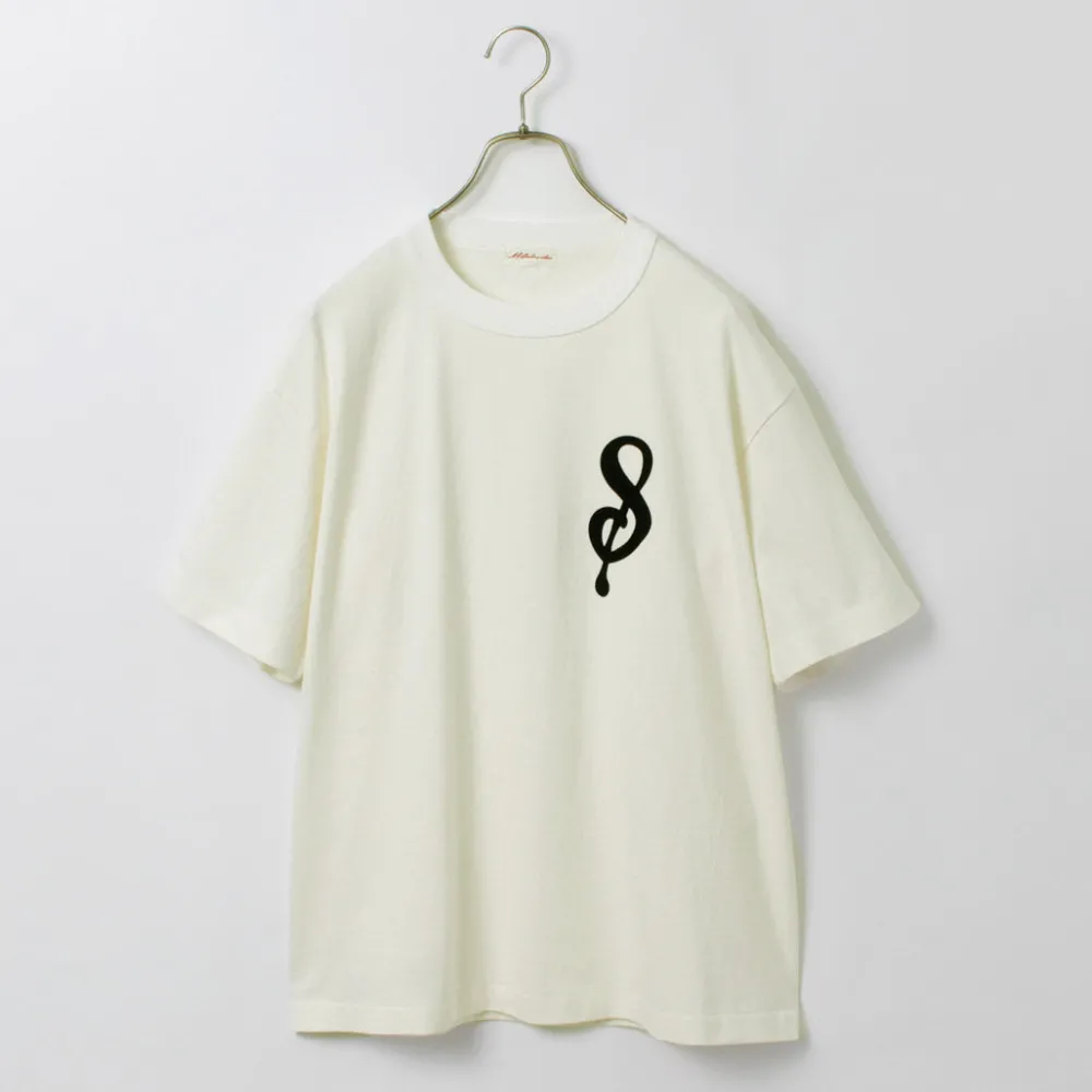 A.G.SPALDING&BROS T-Shirts^/ 14/Jersey Felt Letter Short Sleeve T-Shirt S Logo