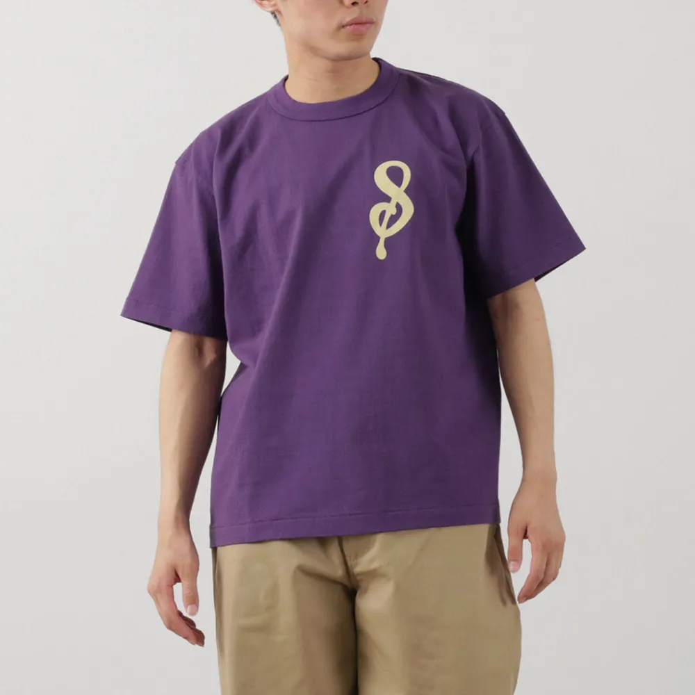 A.G.SPALDING&BROS T-Shirts^/ 14/Jersey Felt Letter Short Sleeve T-Shirt S Logo