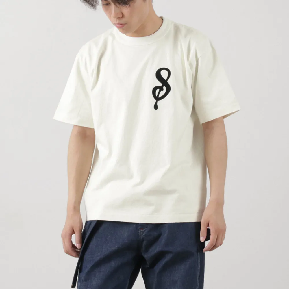 A.G.SPALDING&BROS T-Shirts^/ 14/Jersey Felt Letter Short Sleeve T-Shirt S Logo