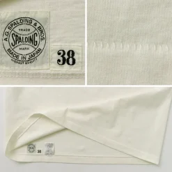 A.G.SPALDING&BROS T-Shirts^/ 14/Jersey Felt Letter Short Sleeve T-Shirt S Logo
