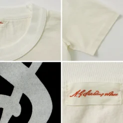 A.G.SPALDING&BROS T-Shirts^/ 14/Jersey Felt Letter Short Sleeve T-Shirt S Logo