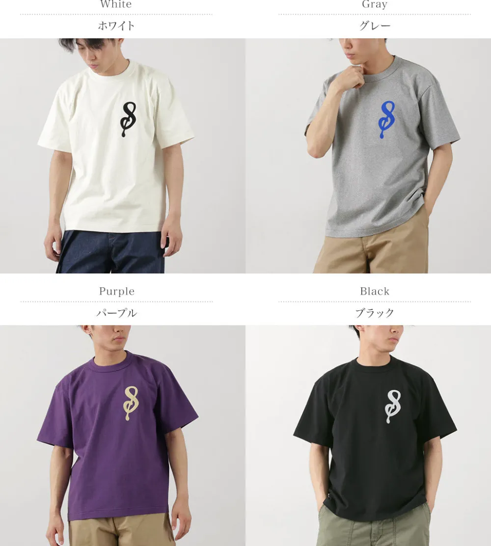 A.G.SPALDING&BROS T-Shirts^/ 14/Jersey Felt Letter Short Sleeve T-Shirt S Logo