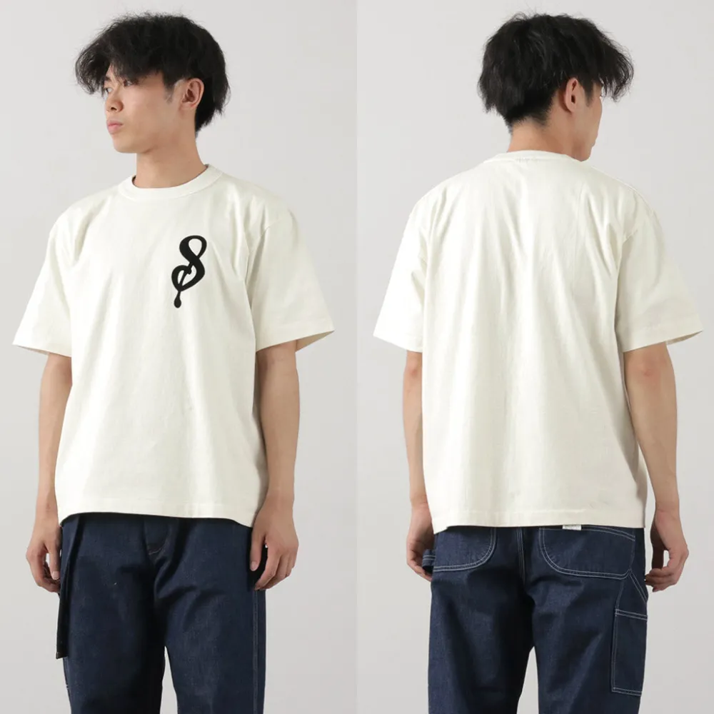 A.G.SPALDING&BROS T-Shirts^/ 14/Jersey Felt Letter Short Sleeve T-Shirt S Logo