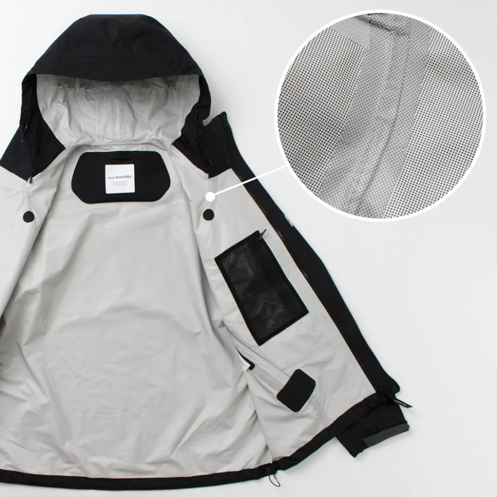 AND WANDER Jackets^/ 2.5 Layer Hiker Rain Jacket