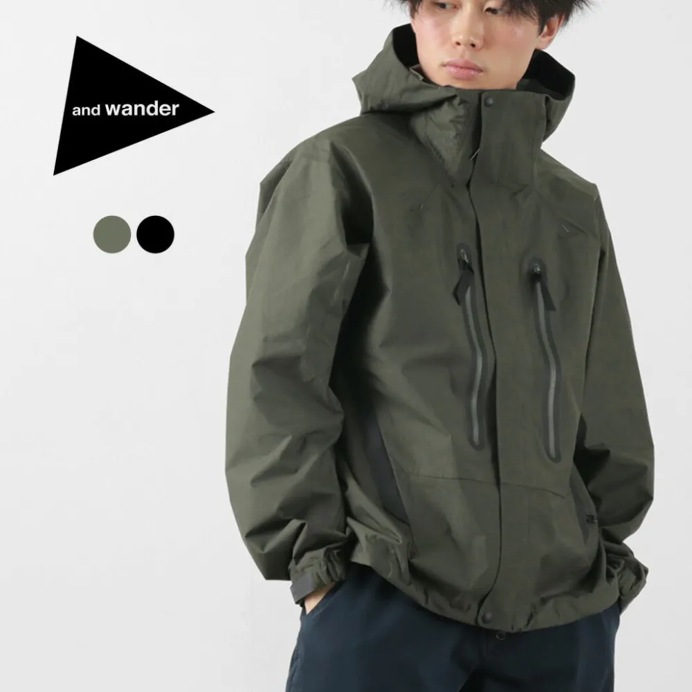 AND WANDER Jackets^/ 2.5 Layer Hiker Rain Jacket