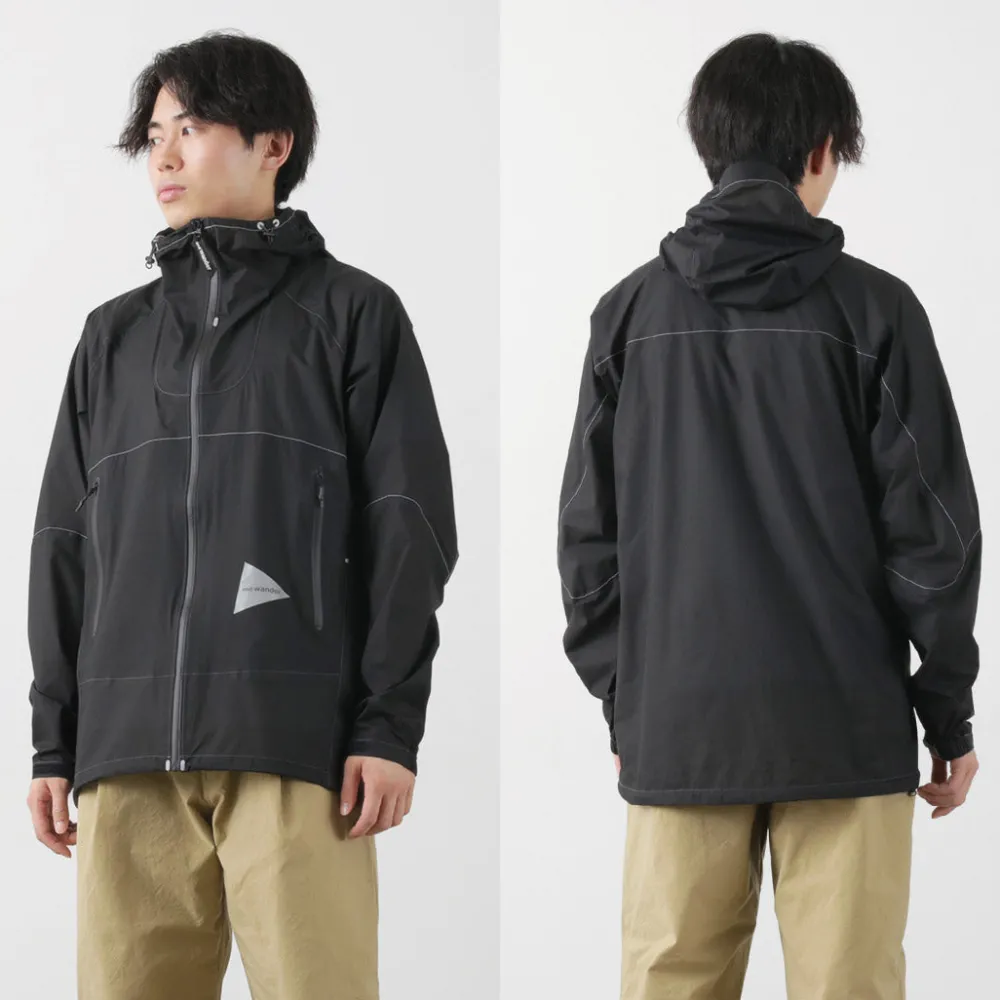 AND WANDER Jackets^/ 3 Layer Ultralight Rain Jacket