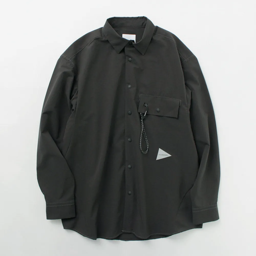 AND WANDER Shirts^/ Dry BreathableLong Sleeve Shirt