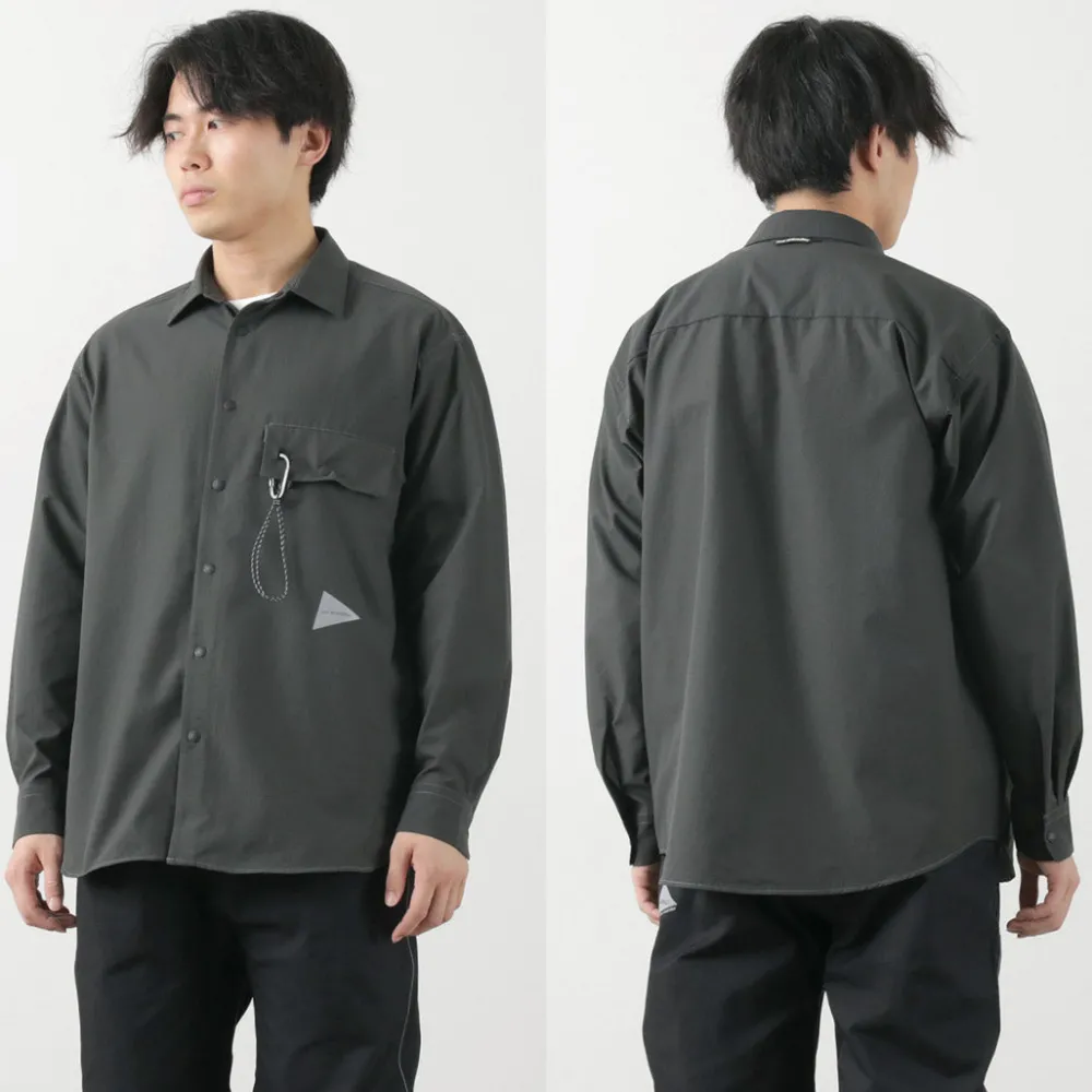 AND WANDER Shirts^/ Dry BreathableLong Sleeve Shirt