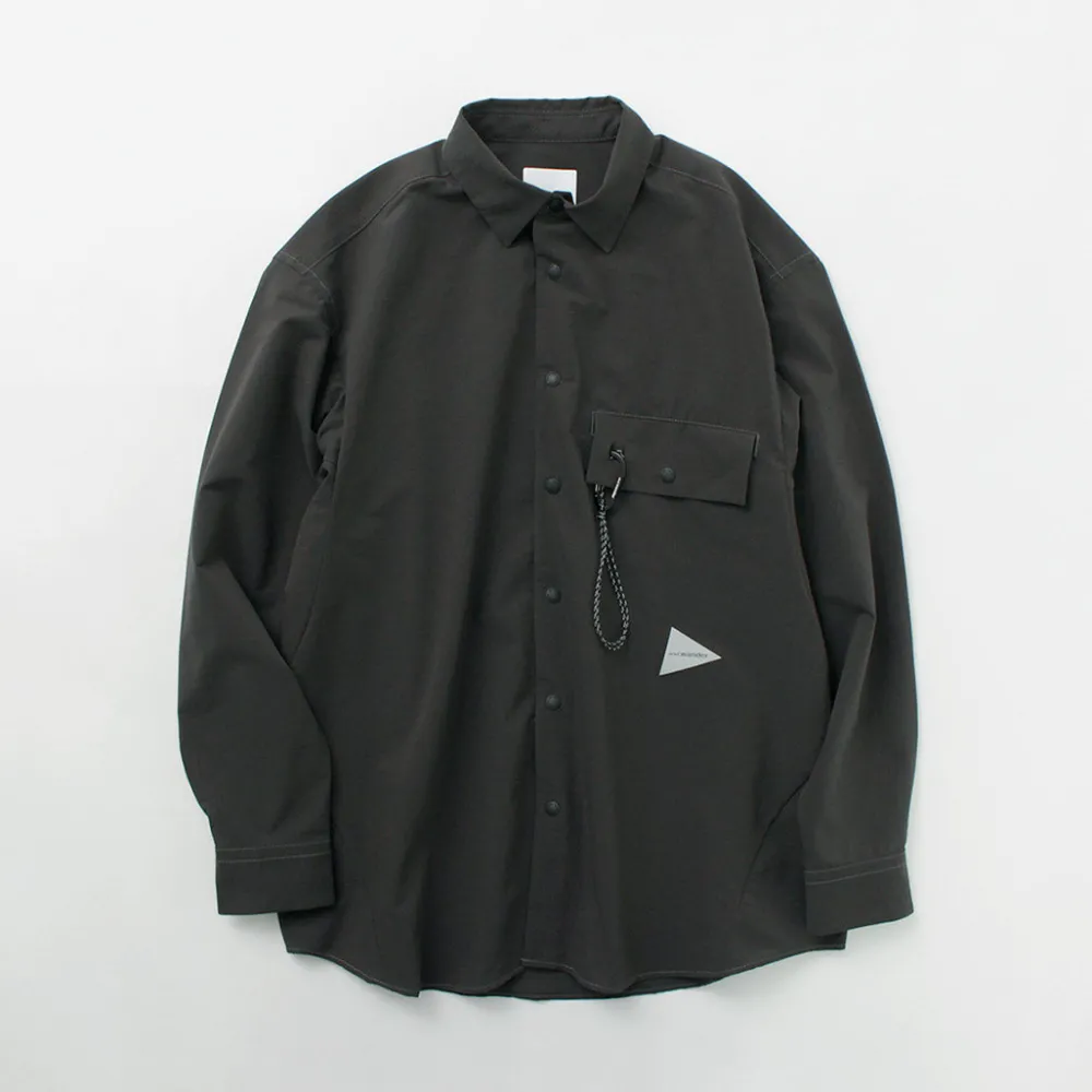 AND WANDER Shirts^/ Dry BreathableLong Sleeve Shirt