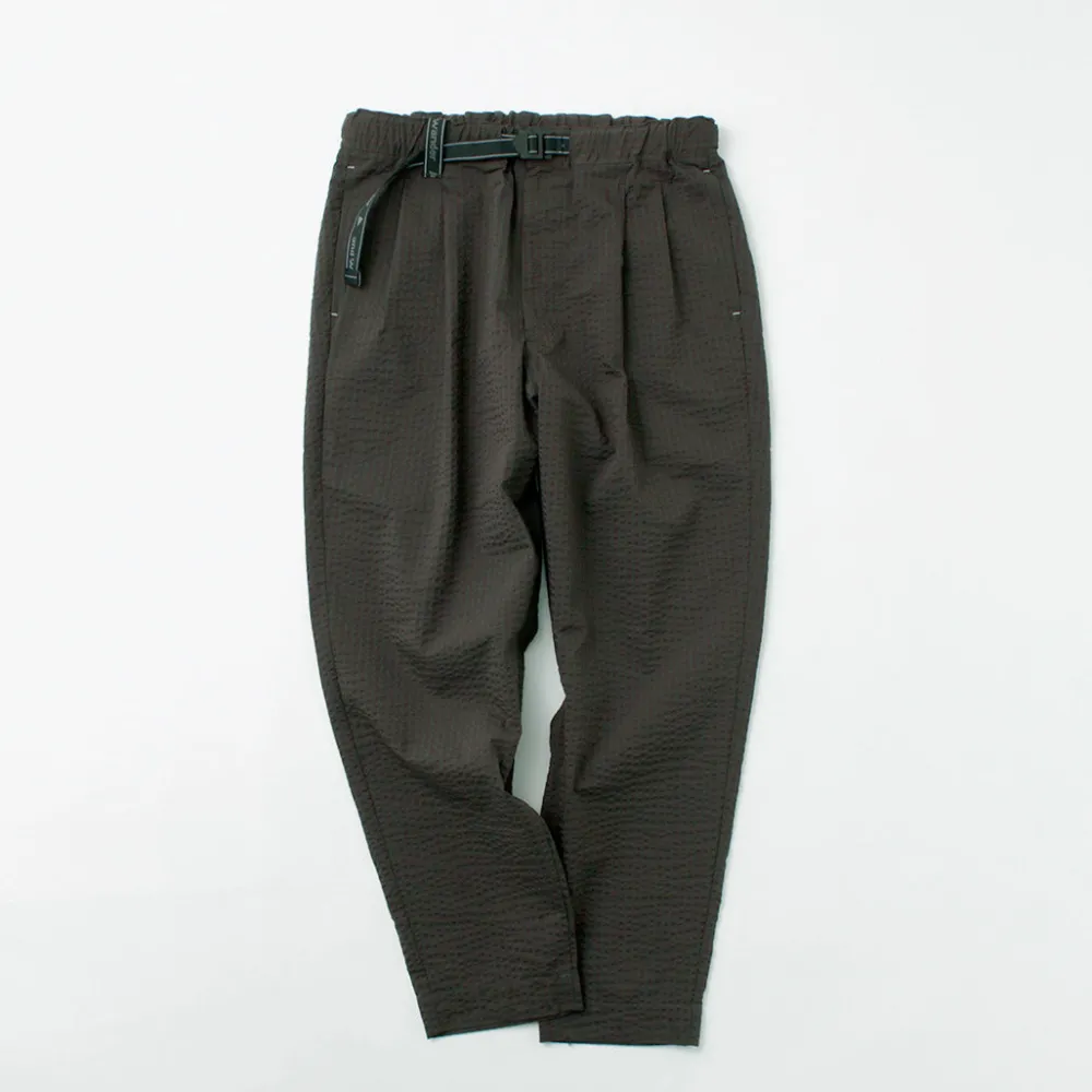 AND WANDER Trousers^/ Dry Soft Seersucker Pants