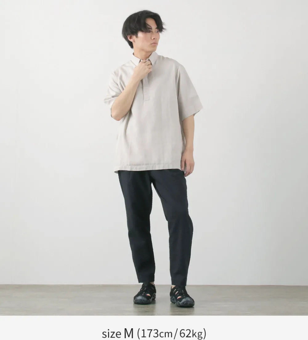AND WANDER Trousers^/ Dry Soft Seersucker Pants