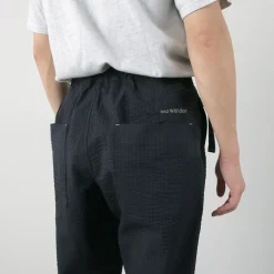 AND WANDER Trousers^/ Dry Soft Seersucker Pants