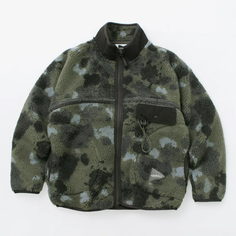 AND WANDER Jackets^/ Gramicci Jacquard Tape Fleece Jacket