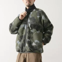 AND WANDER Jackets^/ Gramicci Jacquard Tape Fleece Jacket