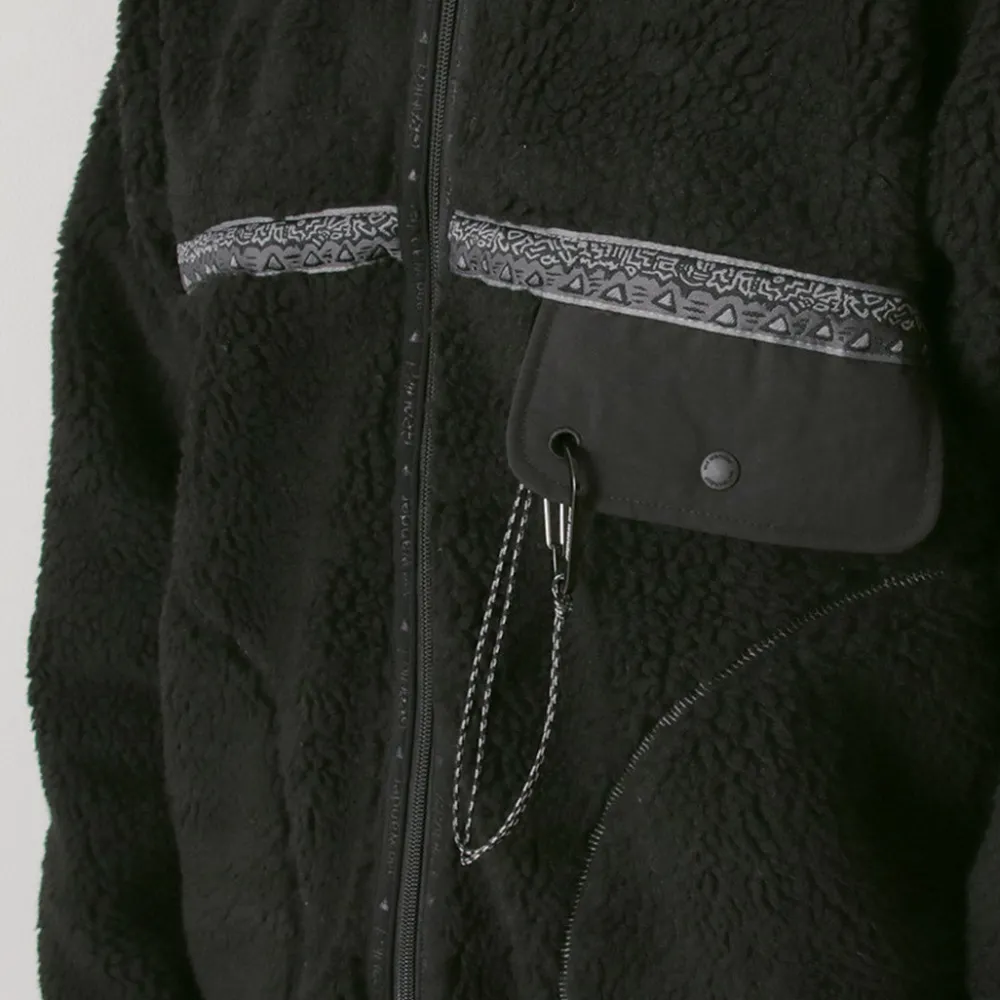 AND WANDER Jackets^/ Gramicci Jacquard Tape Fleece Jacket