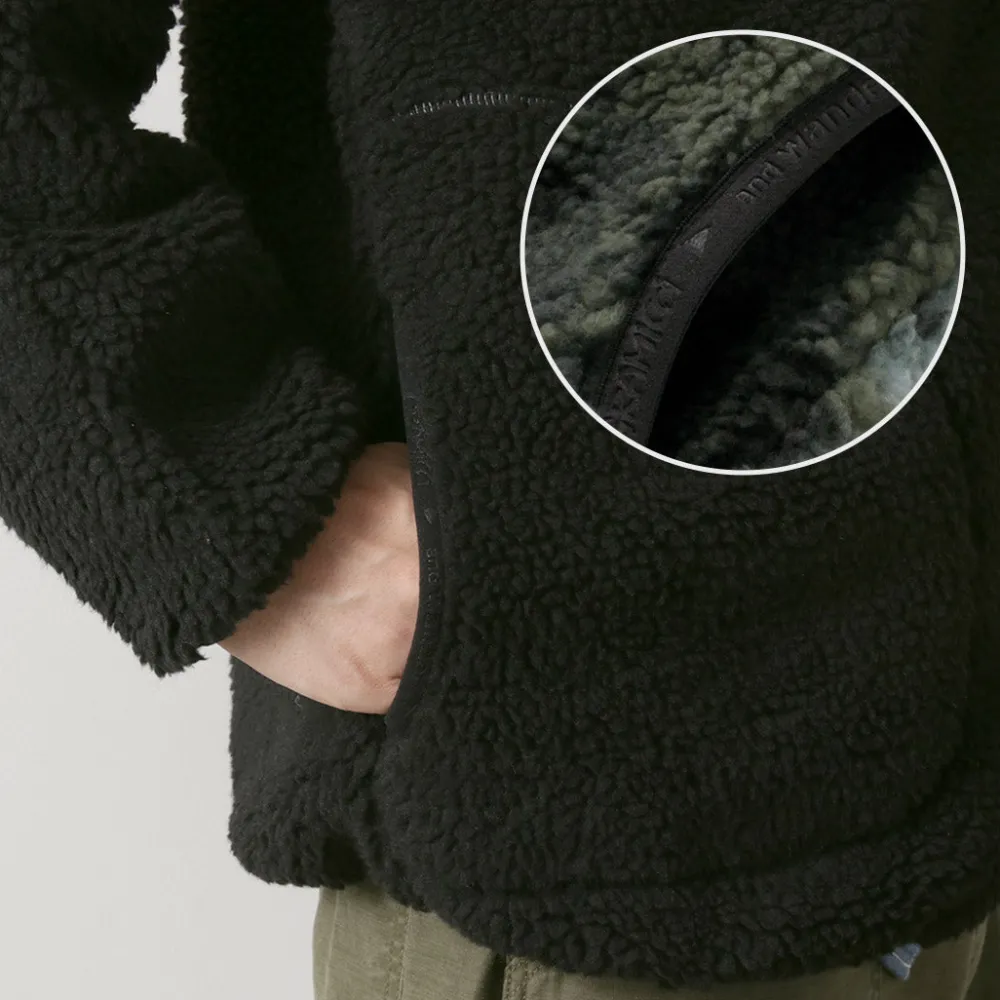AND WANDER Jackets^/ Gramicci Jacquard Tape Fleece Jacket