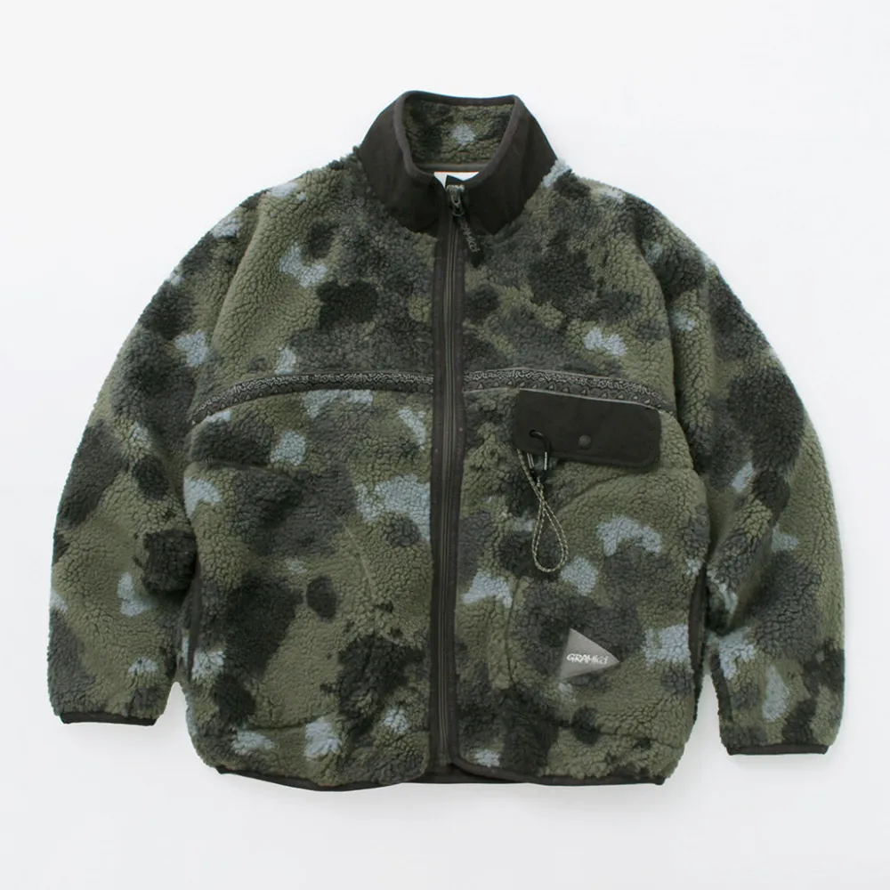 AND WANDER Jackets^/ Gramicci Jacquard Tape Fleece Jacket