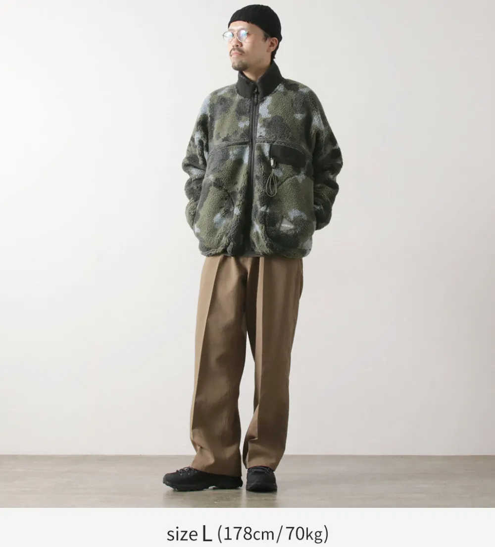 AND WANDER Jackets^/ Gramicci Jacquard Tape Fleece Jacket