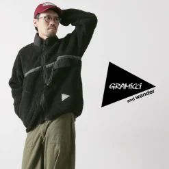 AND WANDER Jackets^/ Gramicci Jacquard Tape Fleece Jacket