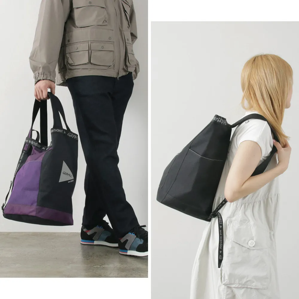 AND WANDER Tote Bags|Backpacks^/ Gramicci Multi Patchwork 2Way Pack