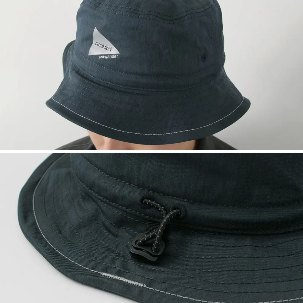 AND WANDER Hats^/ Gramicci Nylon Cotton Hat