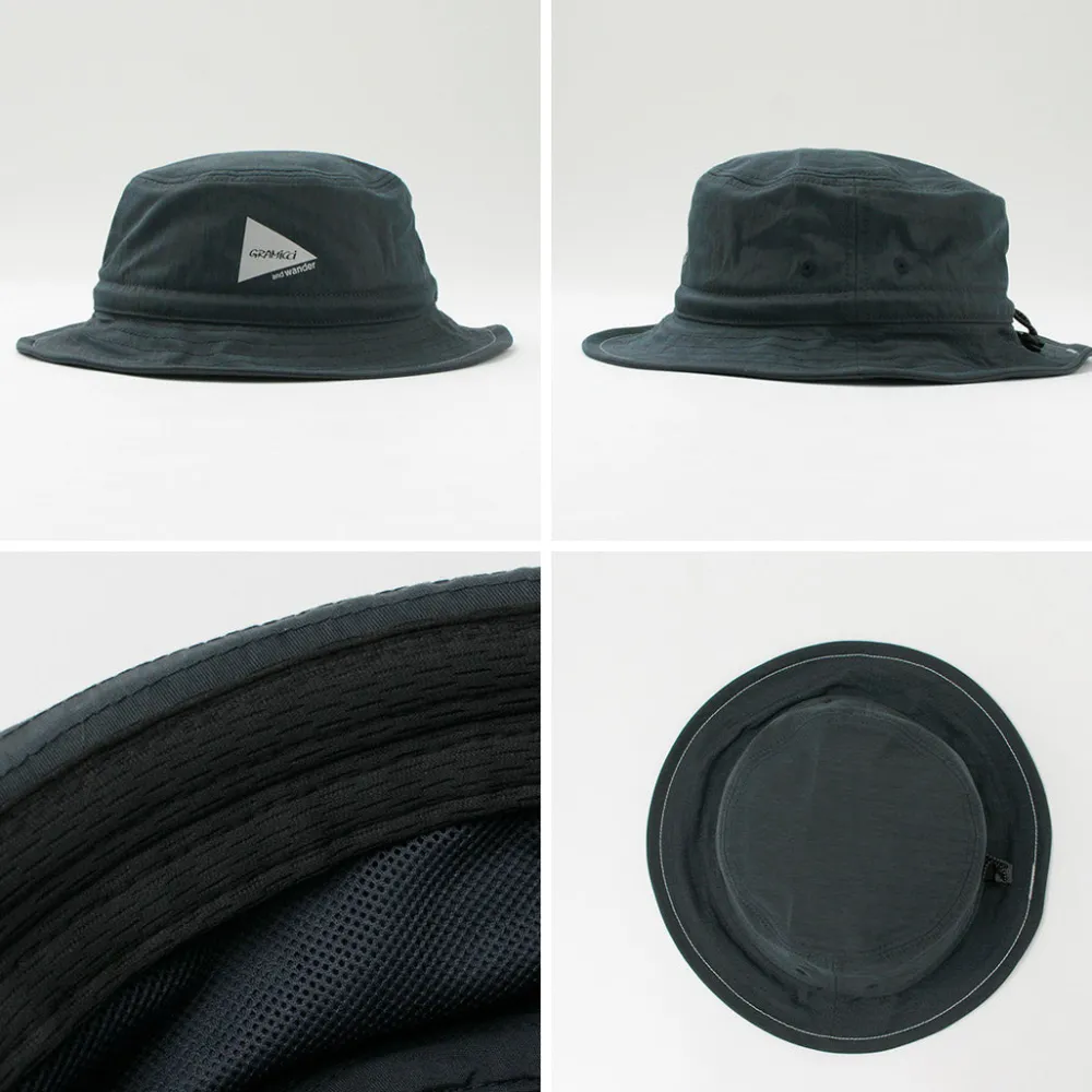 AND WANDER Hats^/ Gramicci Nylon Cotton Hat
