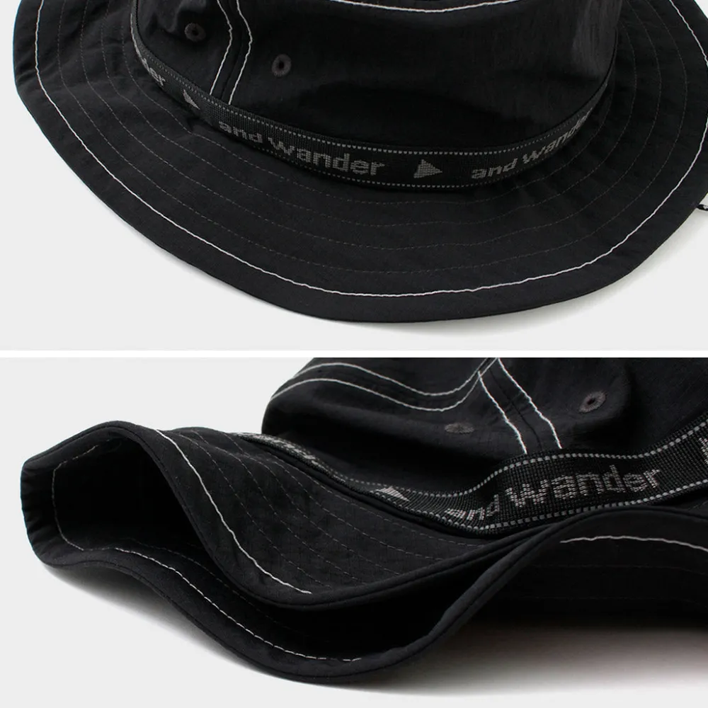 AND WANDER Hats^/ Jacquard Tape Hat