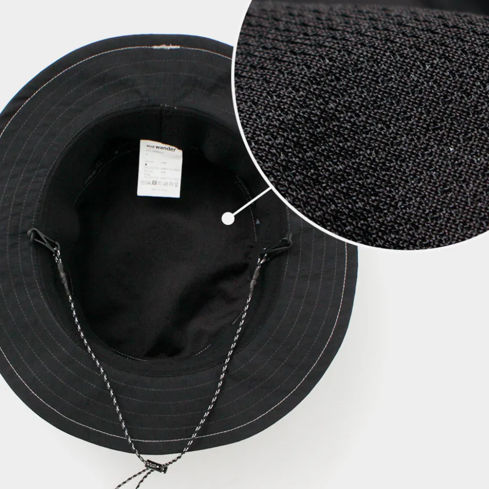 AND WANDER Hats^/ Jacquard Tape Hat