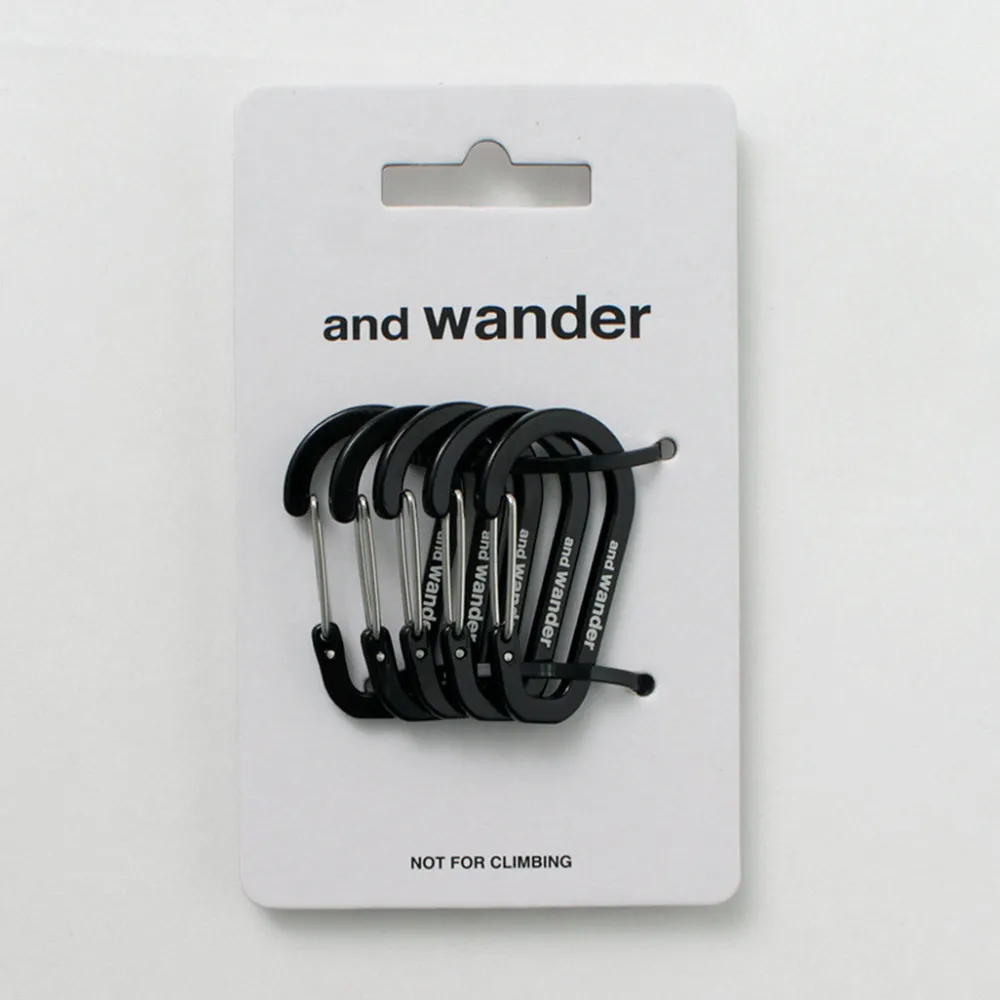 AND WANDER Other Goods^/ Mini carabiner set