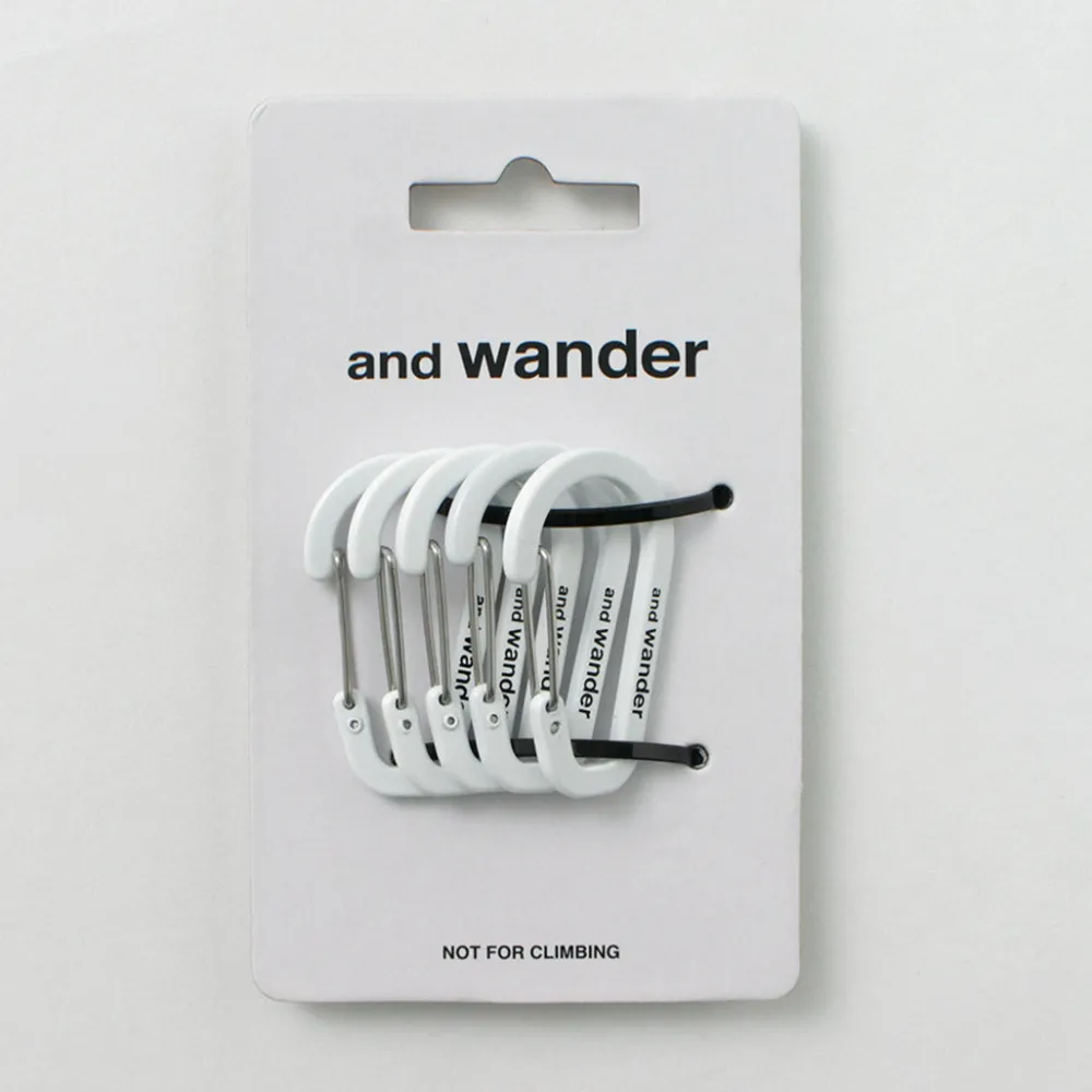 AND WANDER Other Goods^/ Mini carabiner set