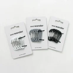 AND WANDER Other Goods^/ Mini carabiner set