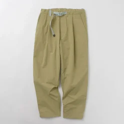 AND WANDER Work Pants & Chinos^/ Nylon Chino Tucked Tapered Pants