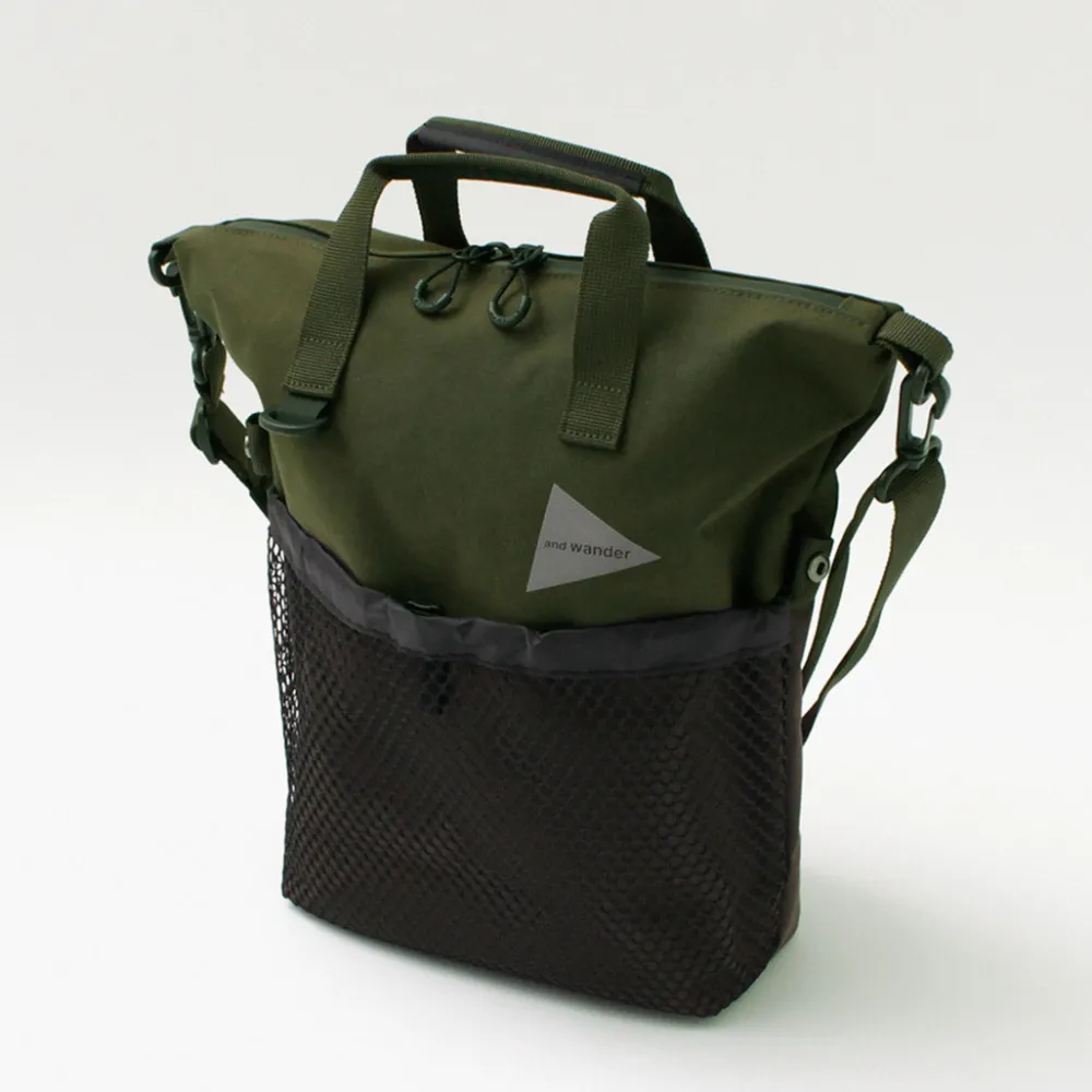 AND WANDER Tote Bags|Shoulder Bags^/ PE/CO 2-Way Bag