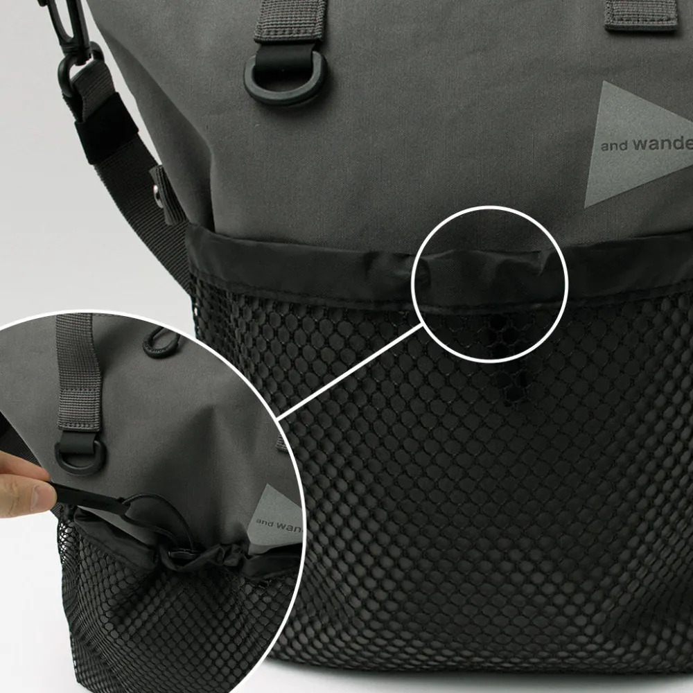 AND WANDER Tote Bags|Shoulder Bags^/ PE/CO 2-Way Bag