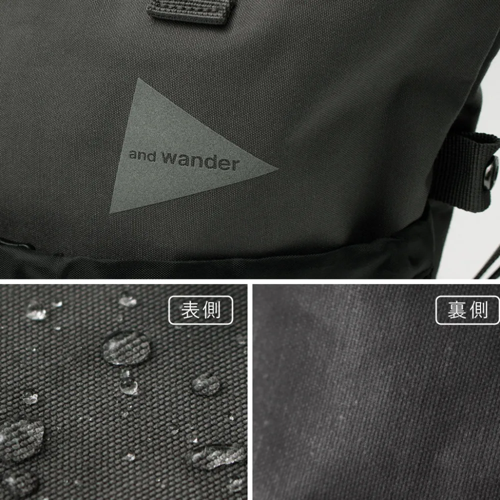 AND WANDER Tote Bags|Shoulder Bags^/ PE/CO 2-Way Bag