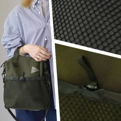 AND WANDER Shoulder Bags^/ PE/CO 2-way bag