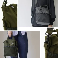 AND WANDER Shoulder Bags^/ PE/CO 2-way bag