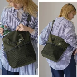 AND WANDER Shoulder Bags^/ PE/CO 2-way bag