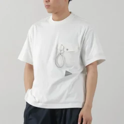 AND WANDER T-Shirts^/ Pocket T-Shirt