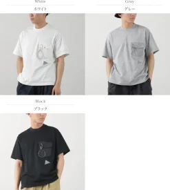 AND WANDER T-Shirts^/ Pocket T-Shirt