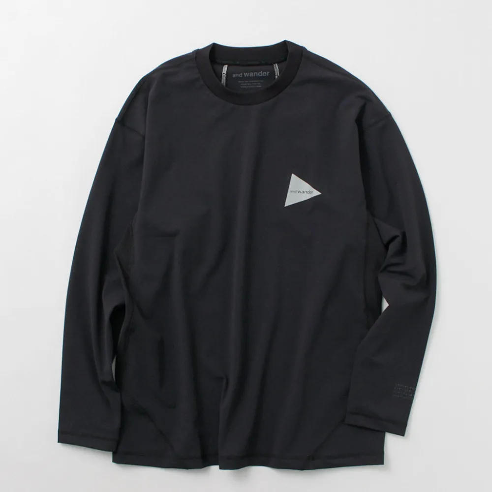 AND WANDER T-Shirts^/ Rash Guard M black