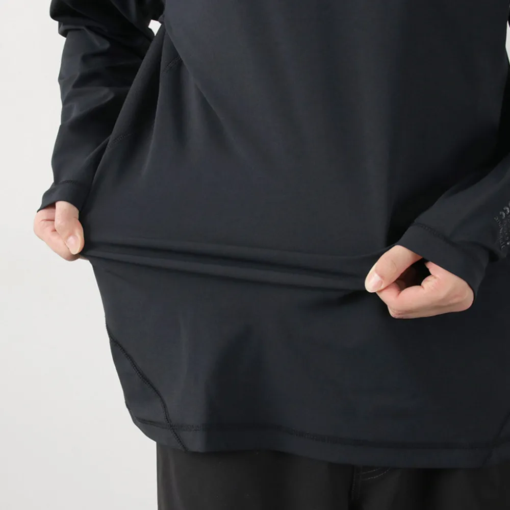 AND WANDER T-Shirts^/ Rash Guard M black
