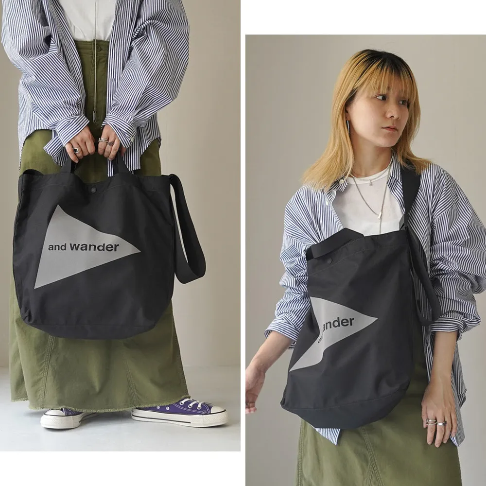 AND WANDER Tote Bags^/ Recycled Ox Tote Bag
