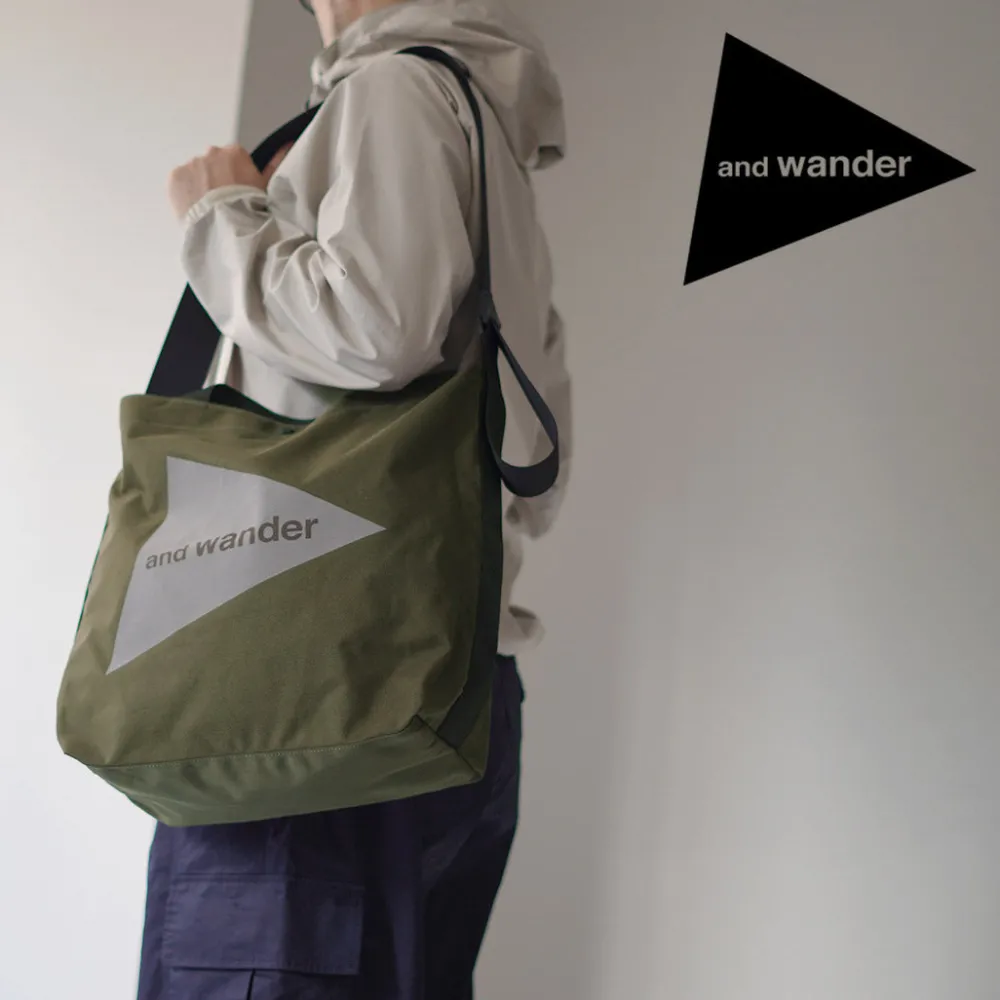 AND WANDER Tote Bags^/ Recycled Ox Tote Bag