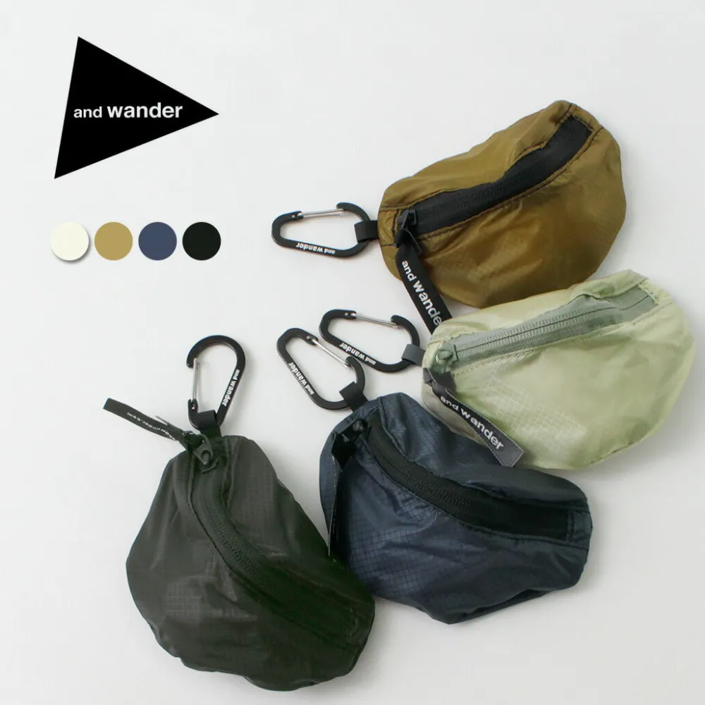 AND WANDER Other Bags^/ Sil Mini Pouch