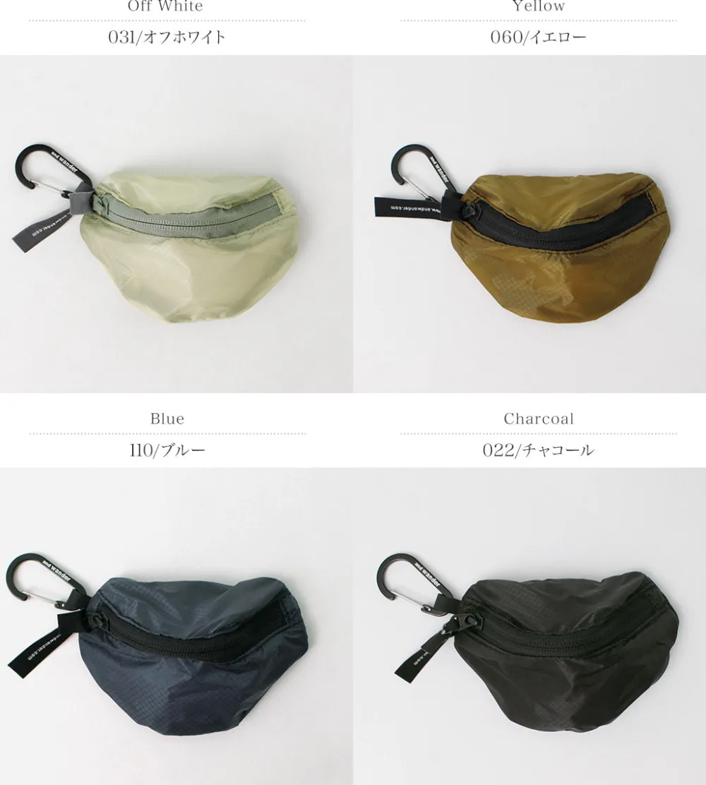 AND WANDER Other Bags^/ Sil Mini Pouch